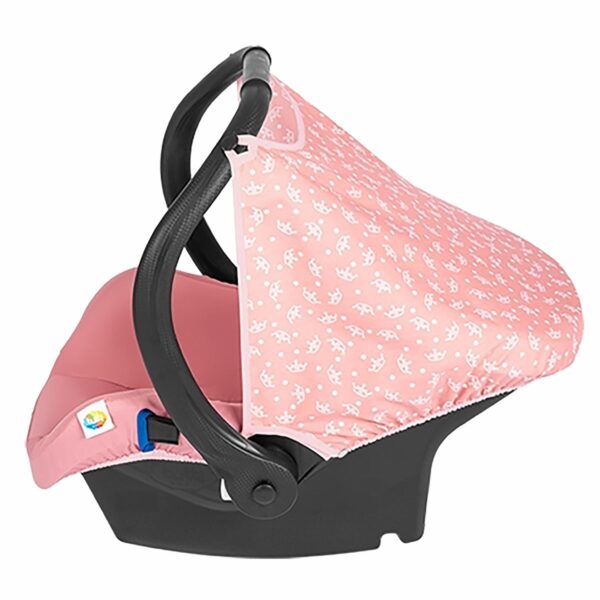 Asiento Porta Bebé Confort Solare TUTTI BABY Rosa - Imagen 4