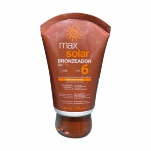 Bronceador Solar Con Vitamina E Spf6 MAX 120 Ml