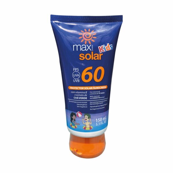 Protector Solar Infantil Con Vitamina E Y Té Verde Fps60 MAX 150 Ml