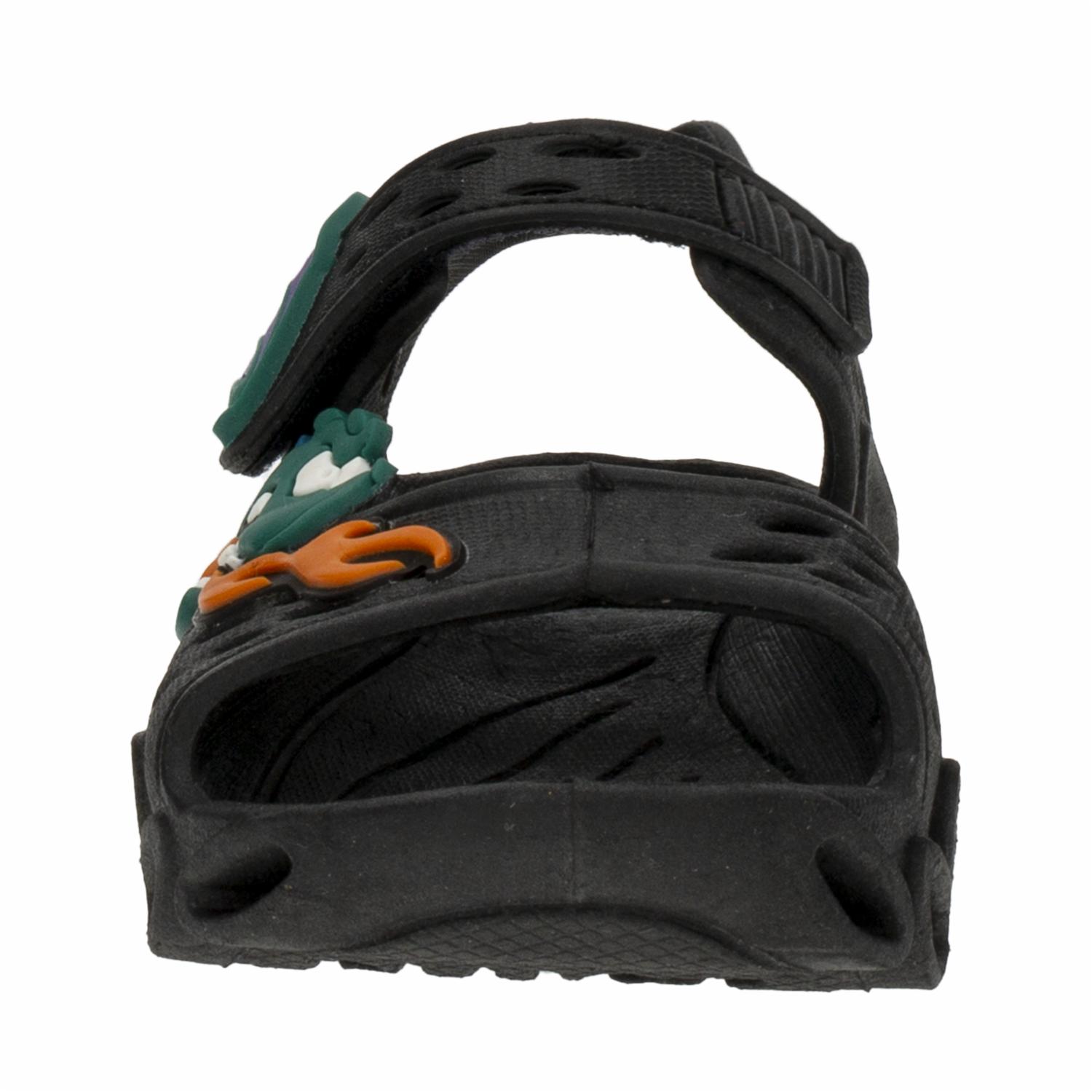 Sandalia Dragon Niño Negro PLUGT - Imagen 3