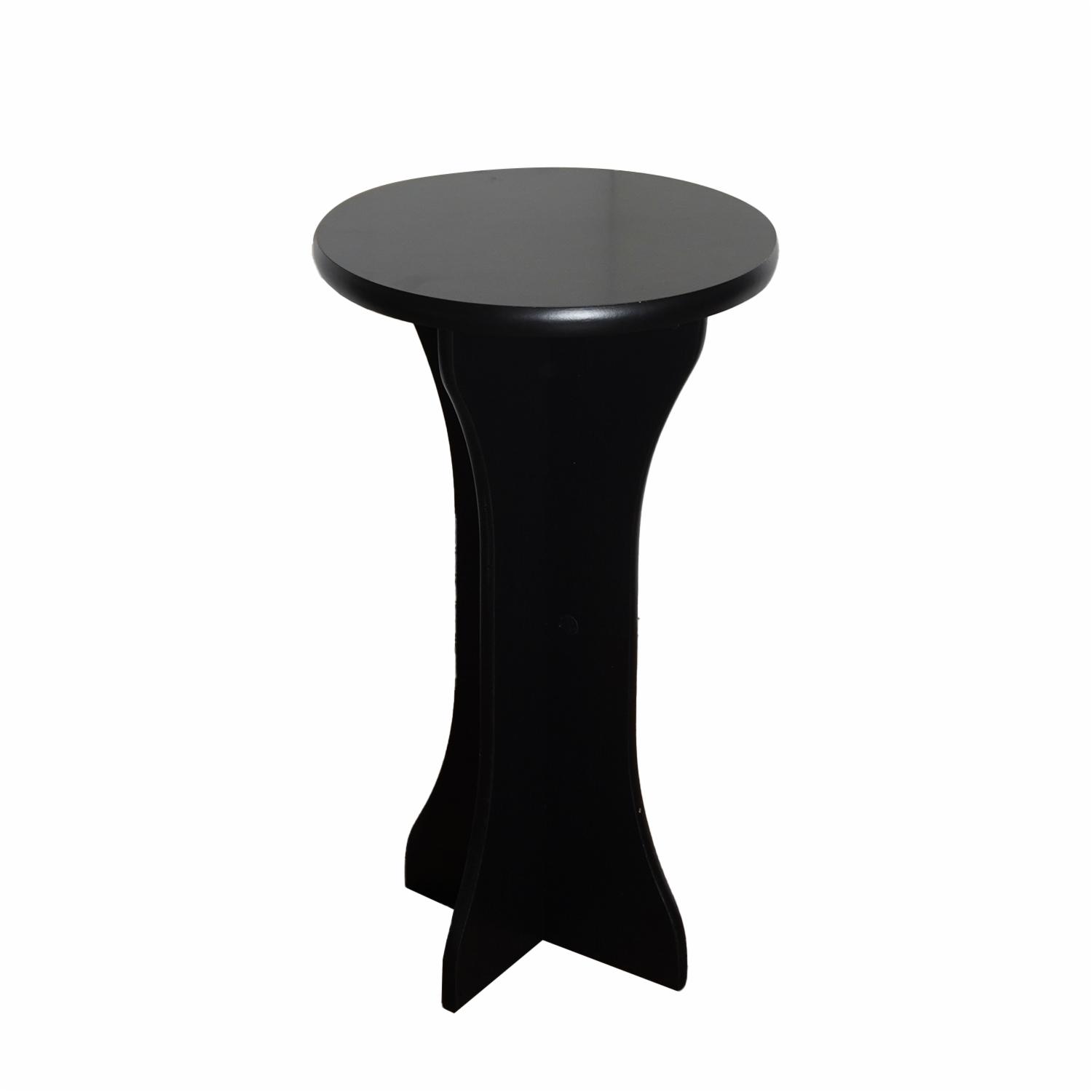 Mesa Auxiliar Luck Negro ARTELY - Imagen 2