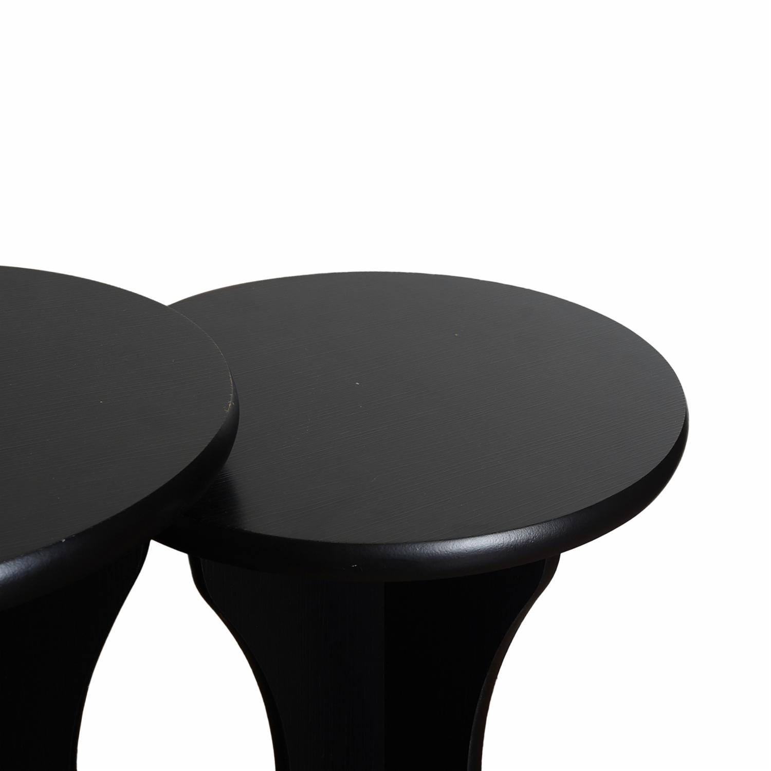 Mesa Auxiliar Luck Negro ARTELY - Imagen 3