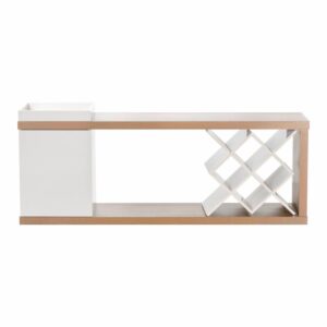 Rack De Tv Madrid Con Bar Pino ARTELY Para Tv de hasta 60"