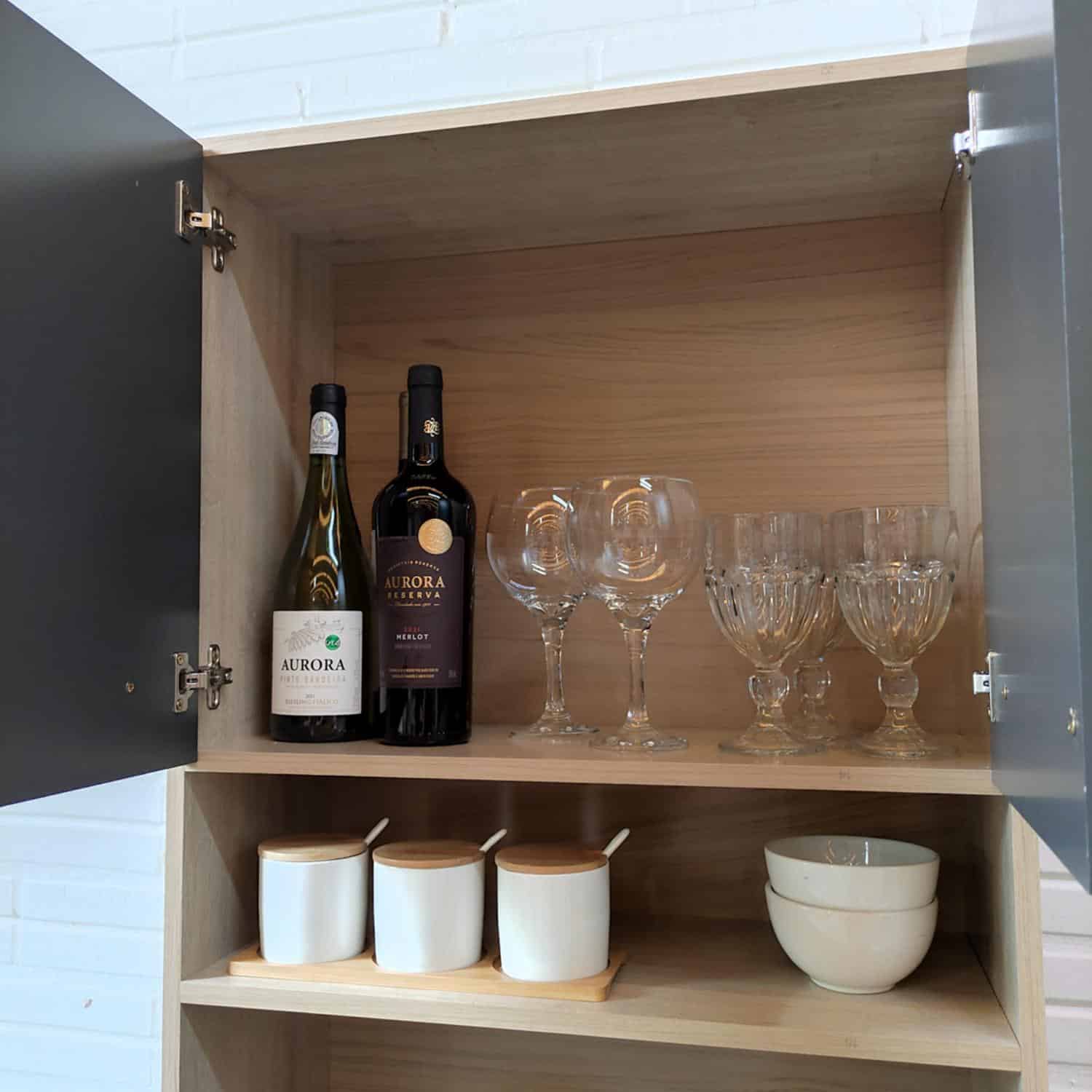 Mueble De Cocina 5 Puertas Y 1 Cajon Nogueira Blanco CASAMIA