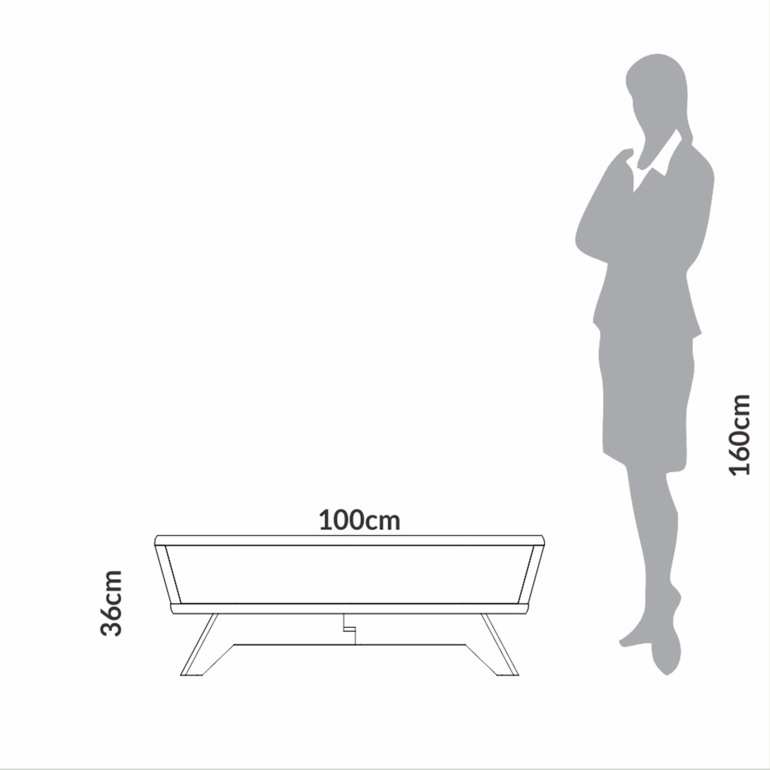 Mesa De Centro Blanco Freijo Modelo Tb715 Wj DALLA COSTA Mdf