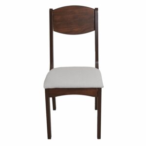 Silla De Comedor Nobre Con Asiento Tapizado DALLA COSTA