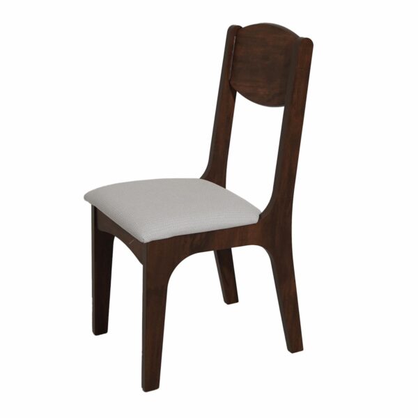 Silla De Comedor Nobre Con Asiento Tapizado DALLA COSTA - Imagen 3