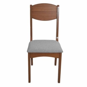 Silla De Comedor Freijó Con Asiento Tapizado DALLA COSTA