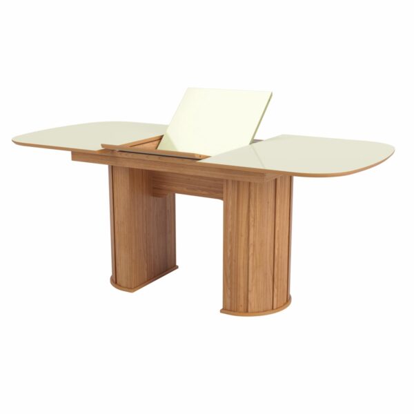 Mesa De Comedor Extensible DALLA COSTA MDF - Imagen 3