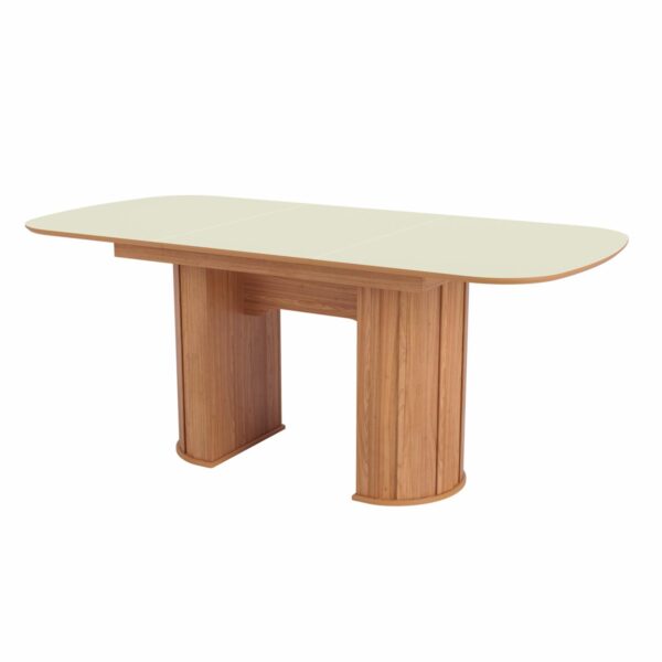 Mesa De Comedor Extensible DALLA COSTA MDF - Imagen 4