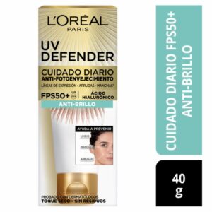 Protector Solar Facial Uv Defender Fps 50+ Anti Brillo L´ORÉAL 40 G