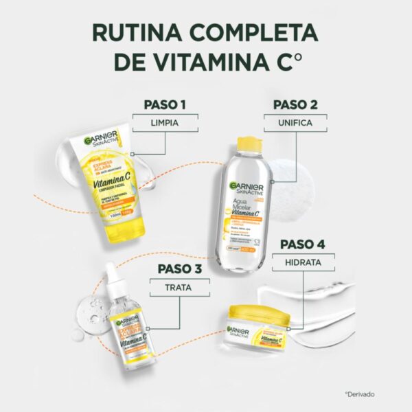 Gel-crema Facial Anti Manchas Con Vitamina C GARNIER L´ORÉAL 50 Ml - Imagen 10