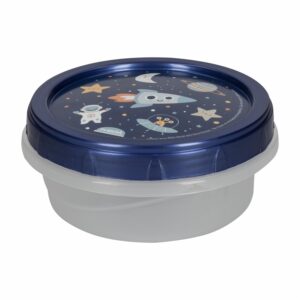 Repostero Con Tapa Rosca Diseño Astronauta PLASÚTIL 390 Ml