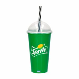 Vaso Plástico Shake Sprite Con Sorbete 500 Ml PLASUTIL 1133