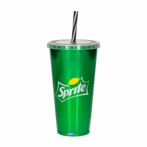 Vaso Plástico Refrigerado Sprite Con Sorbete 700 Ml PLASUTIL 1134