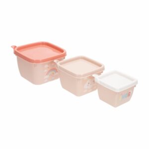 Set Reposteros Diseño Arco Iris PLASÚTIL 3 Piezas