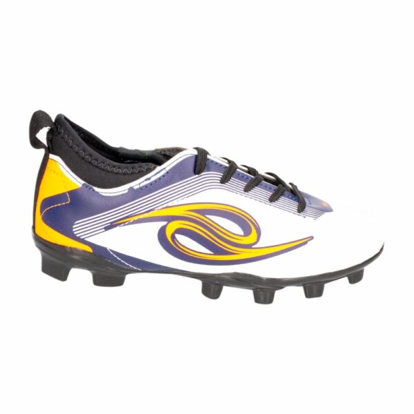 Zapato Pupos Bota Blanco Con Naranja DALPONTE - Imagen 4