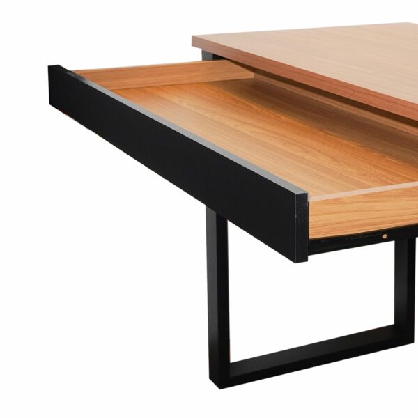Escritorio Industrial Para Oficina Con Cajón DALLA COSTA MDF - Imagen 6