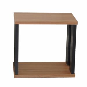 Estantería De Pared Negro DALLA COSTA MDF