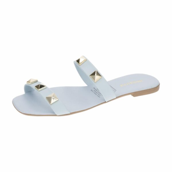 Zapato Flat Taches Celeste - Imagen 5