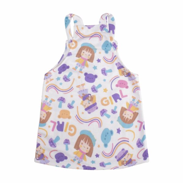 Conjunto Blusa Manga Larga Y Vestido Beige KAMYLUS - Imagen 2