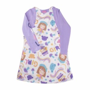 Blusa Manga Larga Y Vestido Beige KAMYLUS