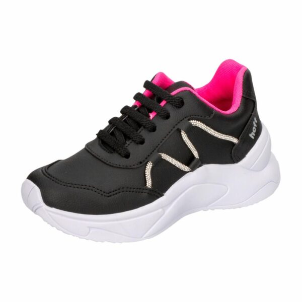 Zapato Deportivo Cordón Brillo Negro HOFF - Imagen 5