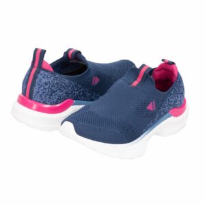 Zapato Deportivo Azul Con Rosado TOP KIDS