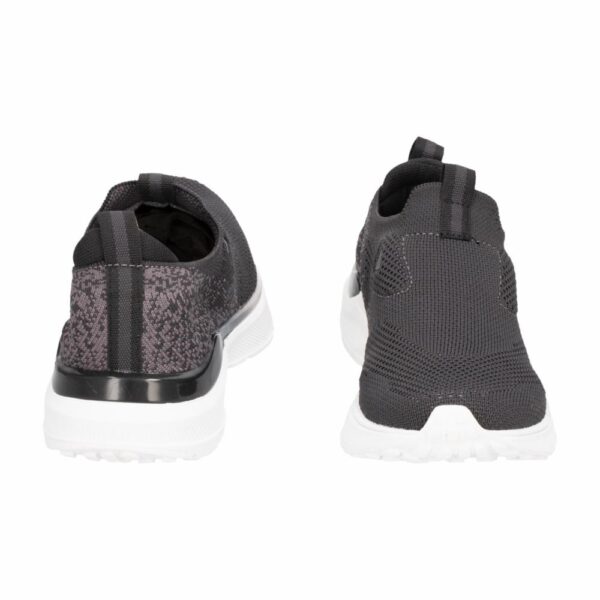 Zapato Deportivo Gris Con Negro TOP KIDS - Imagen 3