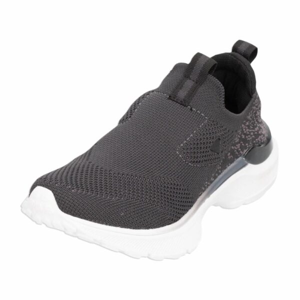 Zapato Deportivo Gris Con Negro TOP KIDS - Imagen 5