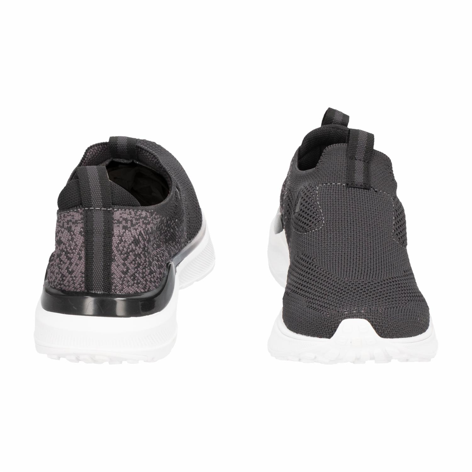 Zapatos Deportivo Gris Con Negro TOP KIDS