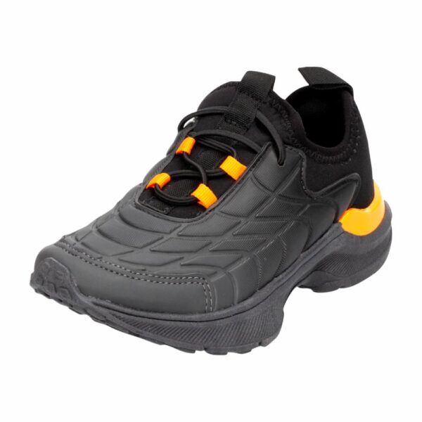Zapato Deportivo Jogging Cordón Negro TOP KIDS - Imagen 5