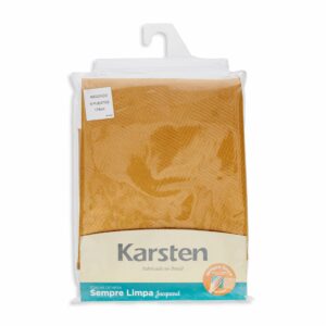 Mantel Redondo Zattar Marron 6 Puestos KARSTEN 178 Cm