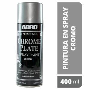 Spray De Pintura Cromo 227Gr ABRO Unidad