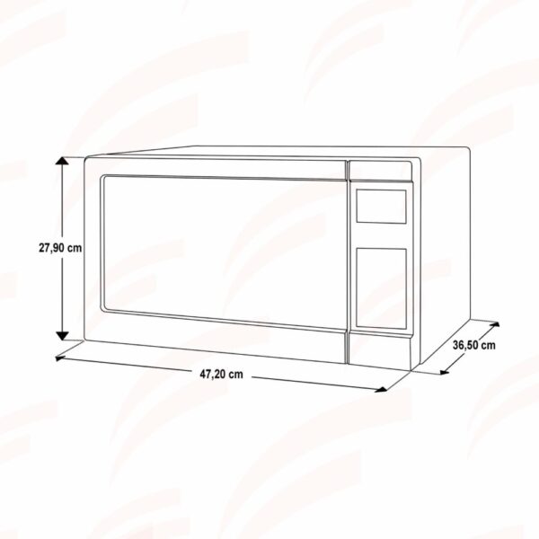 Microondas Freestanding EMDY31S0MXB ELECTROLUX 31 Litros - Imagen 5