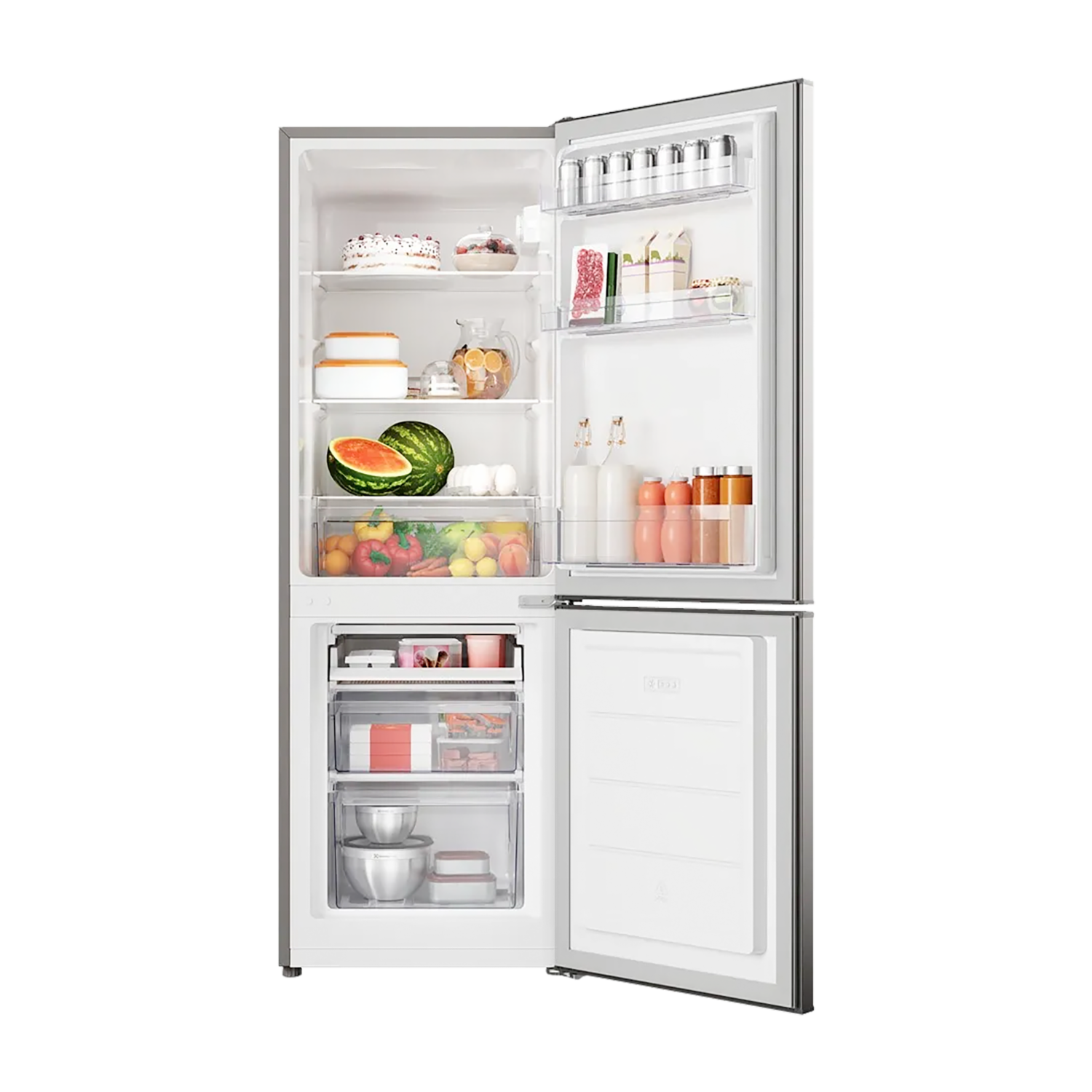 Refrigeradora Bottom Freezer ERB163HS ELECTROLUX 166 Litros