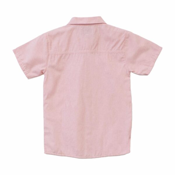 Camisa Manga Corta Roja MUNDI - Imagen 2