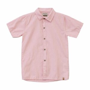 Camisa Manga Corta Roja MUNDI