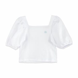 Blusa Manga Corta Y Falda Marfil MUNDI