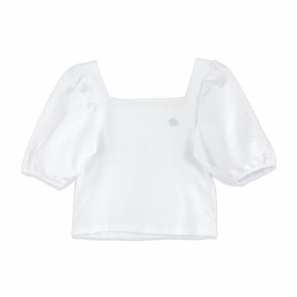 Conjunto Blusa Manga Corta Y Falda Marfil MUNDI