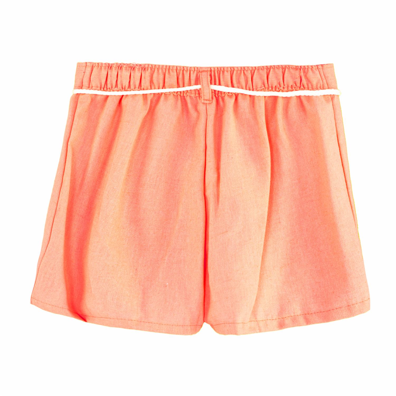 Conjunto Camisa Manga Corta Y Short Rosado MUNDI - Imagen 5