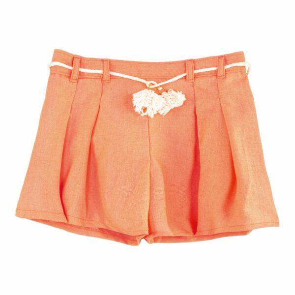 Conjunto Camisa Manga Corta Y Short Rosado MUNDI - Imagen 2