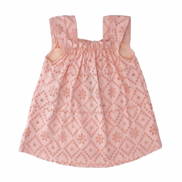 Conjunto Sin Mangas Y Short Rosado MUNDI - Imagen 3
