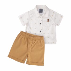 Conjunto Camisa Y Bermuda Nude MUNDI