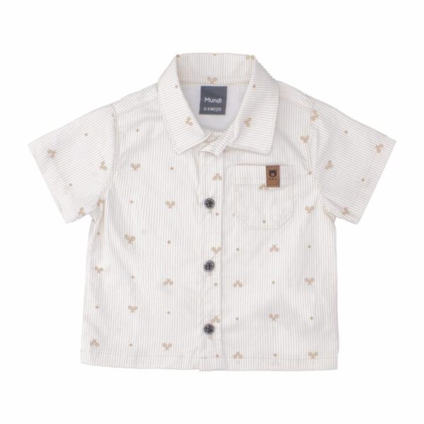 Conjunto Camisa Y Bermuda Nude MUNDI - Imagen 2