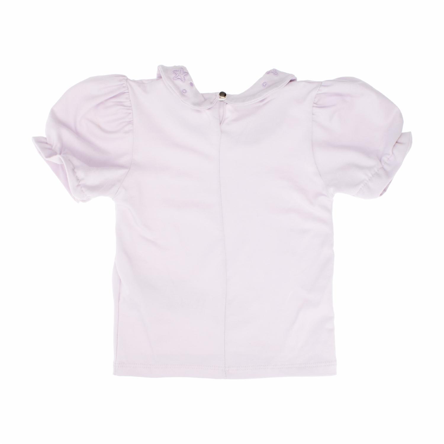 Conjunto Blusa Manga Corta Y Jardinera Lila MUNDI - Imagen 5