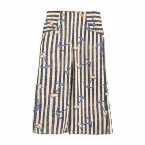 Blusa Manga Corta Y Pantalón Azul MUNDI
