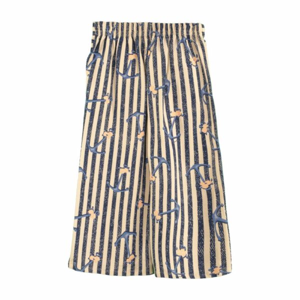 Conjunto Blusa Manga Corta Y Pantalón Azul MUNDI - Imagen 2
