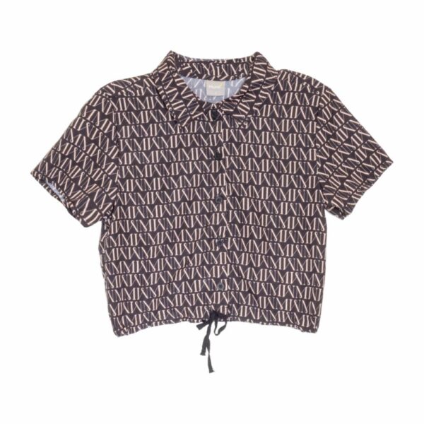 Conjunto Camisa Tipo Top Y Short Negro MUNDI - Imagen 2