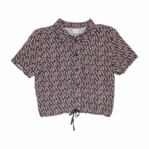 Camisa Tipo Top Y Short Negro MUNDI